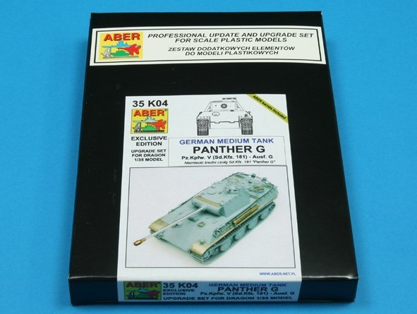 Aber 35K04 German medium tank Pz. Kpfw. V, Panther, Ausf. G (Sd. Kfz. 171) (1:35)
