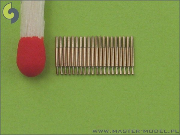 Master SM-350-038 Vickers 0.50in/62 (12.7 mm) Mark III machine gun barrels (20pcs)