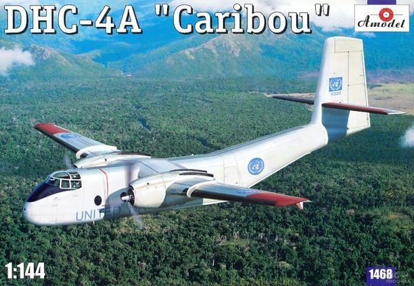 Amodel 01468 Dhc-4A Caribu (1:144)