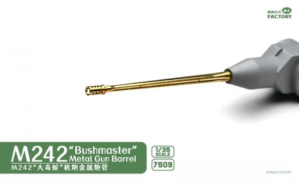 Magic Factory 7509 M242 Bushmaster Metal Gun Barrel 1/35