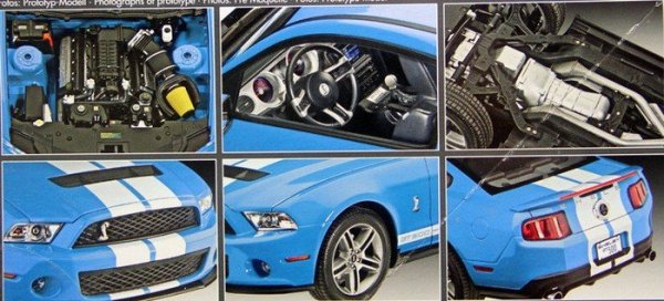 Revell 07089 2010 Ford Shelby GT500 (1:12)