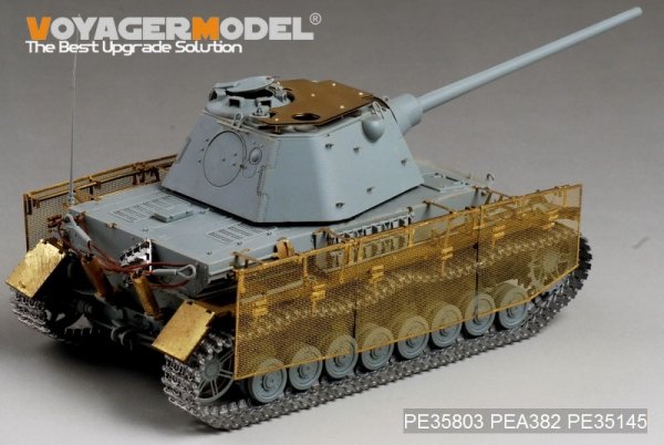 Voyager Model PE35803 WWII German Pz.Kpfw.IV Ausf.J (mit Panther F turret) For DRAGON 6824 1/35