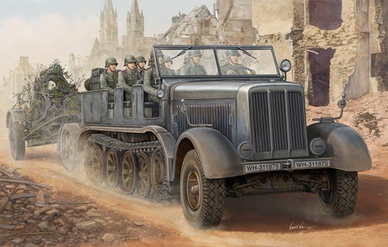 Trumpeter 01583 Sd.Kfz.8 Schwerer Zugkraftwagen 12t (1:35)