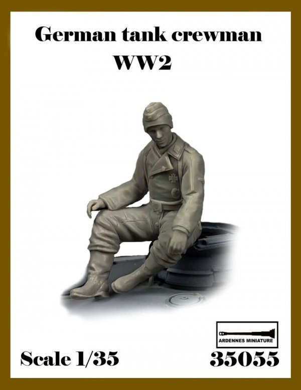 Ardennes Miniature 35055 German Tank Crewman WW2 - Version 2 1/35