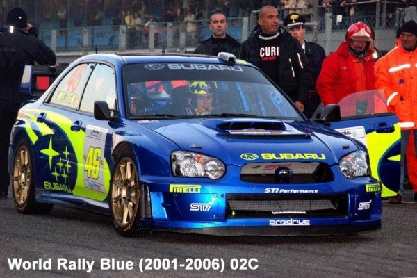 Zero Paints ZP-1041-02C  Subaru Paints World Rally Blue (2001-2006) 02C 60ml 