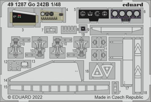Eduard BIG49346 Go 242B ICM 1/48