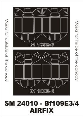 Montex SM24010 Bf-109E3/4 AIRFIX