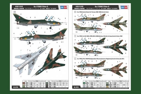 Hobby Boss 81759 Su-17UM3 Fitter-G 1/48