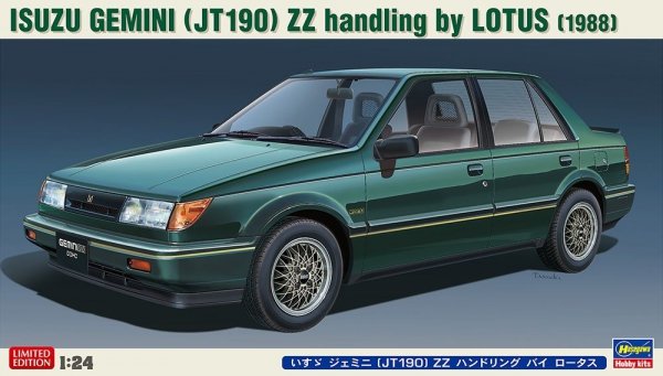 Hasegawa 20355 ISUZU GEMINI (JT190) ZZ handling by LOTUS (1:24)