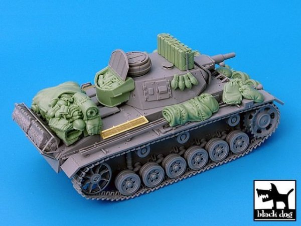 Black Dog T35030 Pz.Kpfw.III Ausf.N accessories set 1/35