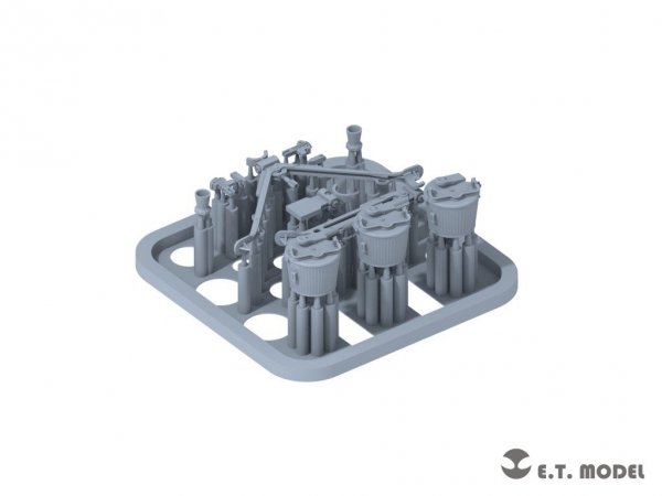 E.T. Model P35-213 WWII German Mg34 Machinegun &amp; Ammo Box 1/35