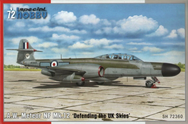Special Hobby 72360 Gloster Meteor Night Fighter Mk.12 1/72