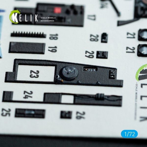 Kelik K72212 Gannet AS1/AS4 - interior 3D decals for Revell kit (1/72)