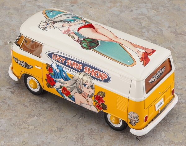 Hasegawa SP658-52458 Volkswagen Type 2 Delivery Van "Lucy McDonnell" w/ Figure 1/24