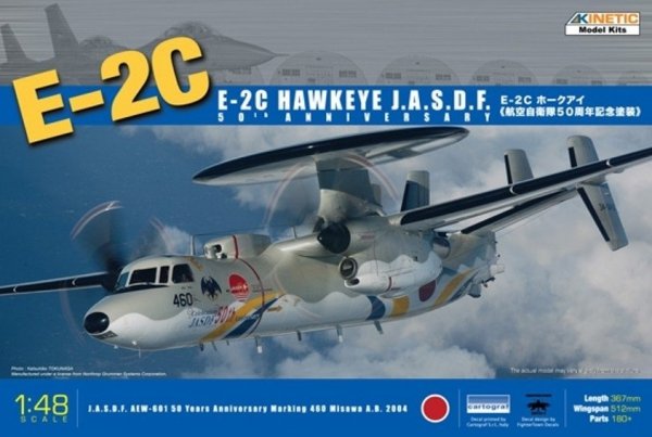 Kinetic K48014 E-2C Hawkeye JASDF (1:48)