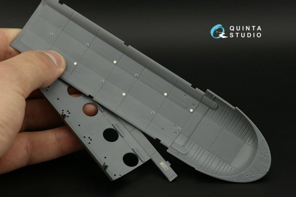 Quinta Studio QD48381 Mi-17 3D-Printed &amp; coloured Interior on decal paper (AMK) 1/48