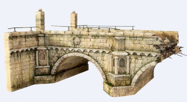 RT-Diorama 35013 Destroyed Stonebridge 1/35