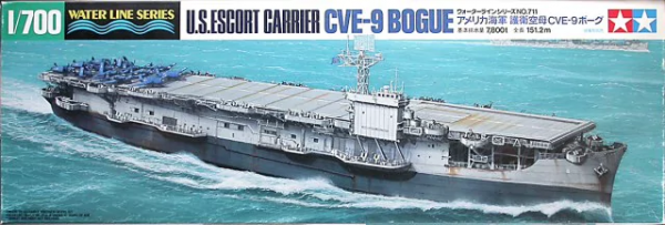 Tamiya 31711 CVE-9 Bogue U.S. Escort Carrier 1/700