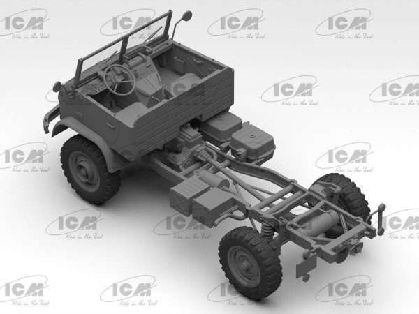 ICM 35135 Unimog S 404 German military truck 1/35