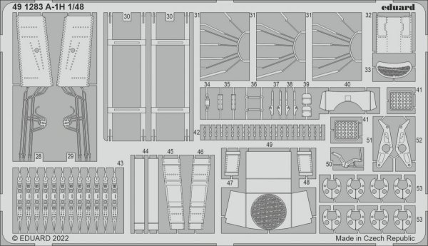 Eduard 491283 A-1H TAMIYA 1/48