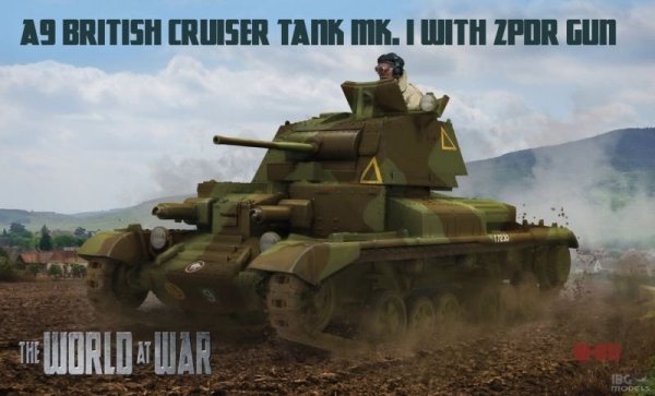 IBG WaW 011 A9 British Cruiser tank 1/72