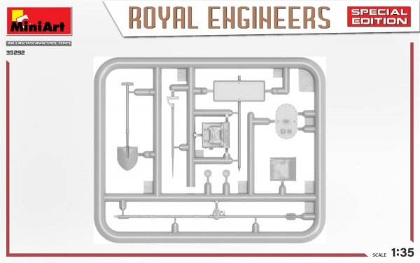 MiniArt 35292 ROYAL ENGINEERS. SPECIAL EDITION 1/35