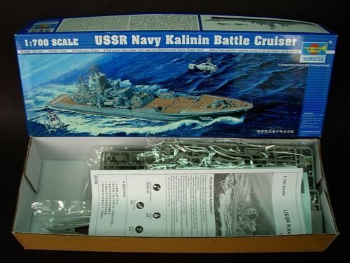 Trumpeter 05709 USSR NAVY KALININ BATTLE CRUISER 1/700