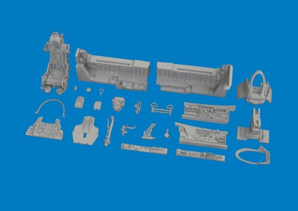 Eduard 6481182 MiG-21 F - Cockpit (3D-Printed / for Eduard Kits) 1/48
