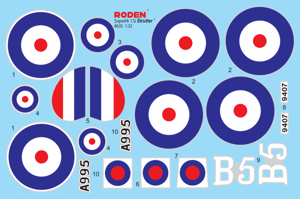 Roden 635 Sopwith 11/2 Strutter 1/32