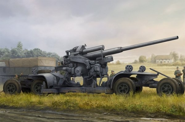 Hobby Boss 84545 German 12.8cm FLAK 40 1/35