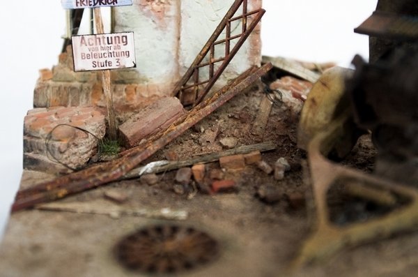 RT-Diorama 35301 Diorama-Base: Stalingrad corner 1/35