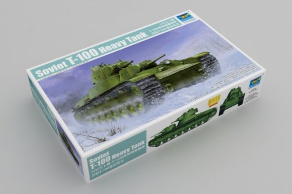 Trumpeter 09590 Soviet T-100 Heavy Tank 1:35