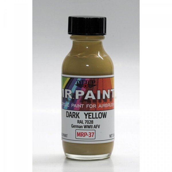 MR. Paint MRP-037 Dark Yellow RAL 7028 WWII German AFV 30ml