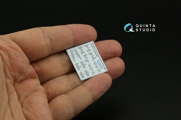Quinta Studio QP72002 F-16 block 40/42 reinforcement plates (Revell) 1/72