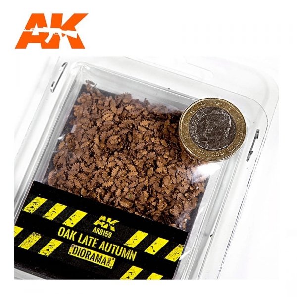 AK Interactive AK8159 OAK LATE AUTUMN LEAVES 75MM / 90MM  1/32 1/35