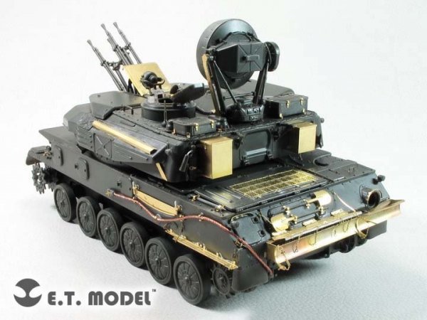 E.T. Model E35-252 Russian ZSU-23-4 Shilka Self-Propelled Anti-Aircraft Gun (For MENG TS-023) (1:35)