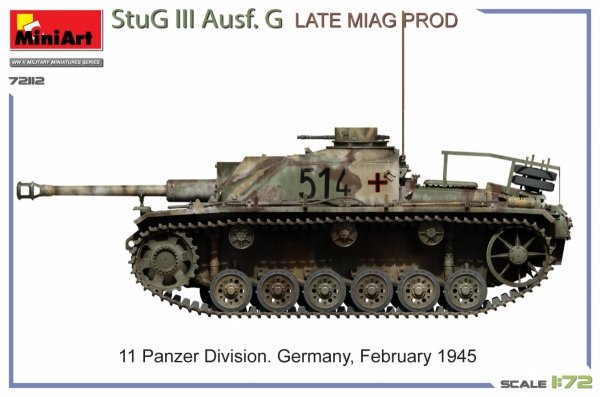 MiniArt 72112 StuG III Ausf. G Late Miag Prod. 1/35