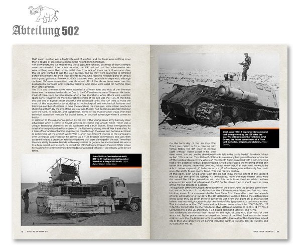 502 Abteilung ABT607 T-54/5 TO IDF TIRAN 4/5 THE BIRTH OF A BASTARD TANK