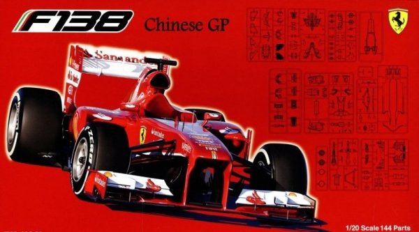 Fujimi 091761 F138 Chinese GP 1/20