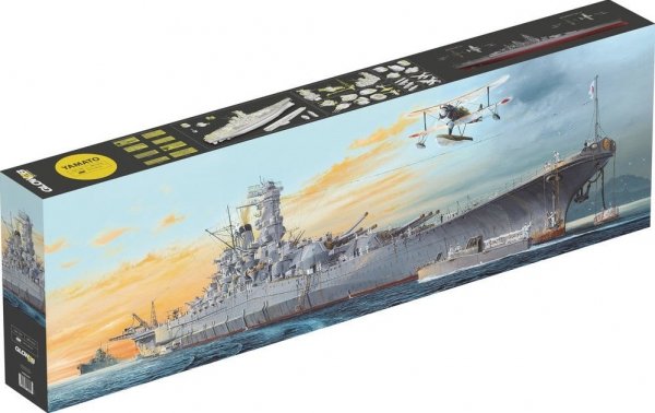 Glow2B 5058052 Yamato Battleship Premium 1/200