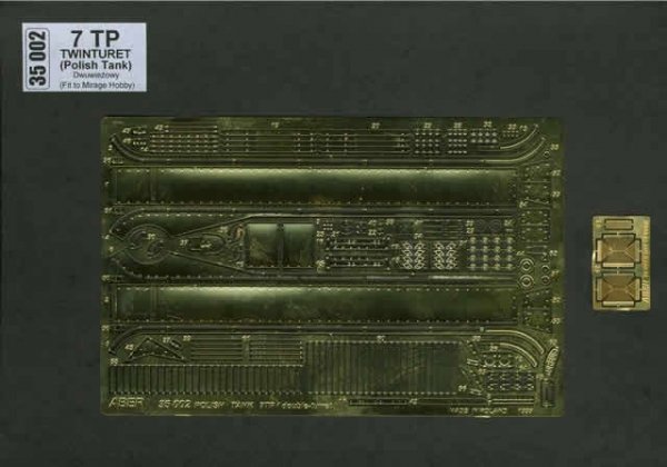 Aber 35002 Polish twinturred tank 7TP (MIR) (1:35)