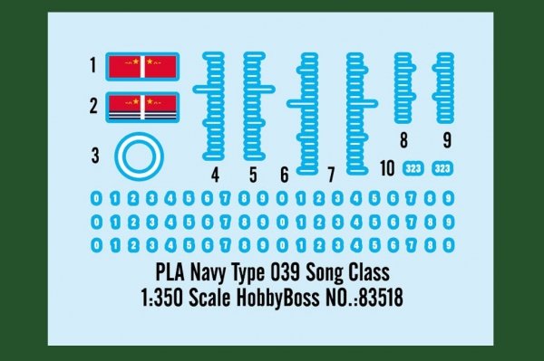 Hobby Boss 83518 PLA Navy Type 039 Song Class 1/350