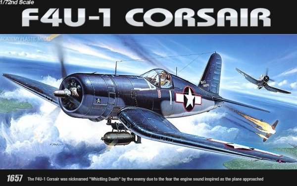 Academy 12457 F4U-1 Corsair (1:72) (1657)