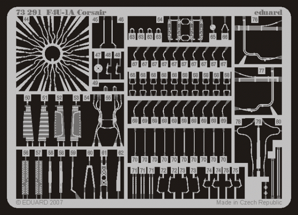 Eduard 73291 F4U-1A 1/72 TAMIYA