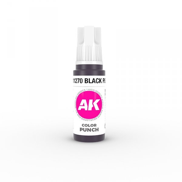 AK Interactive AK11270 BLACK PURPLE – COLOR PUNCH 17ml