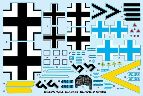 Trumpeter 02425 Junkers Ju-87G-2 Stuka 1/24