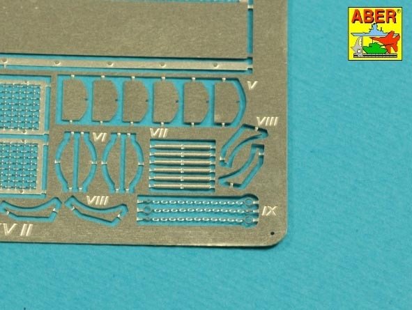 Aber 35G39 Siatki do czołgów KW 1 i KW 2 / Nets for KW 1 and KW 2 tanks 1/35