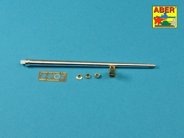 Aber 35L-241 7,5 cm barrel with muzzle brake for Panther Ausf.A (1:35)