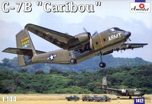 A-Model 01412 C-7B Caribou 1:144