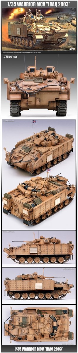 Academy 13201 WARRIOR MCV (IRAQ 2003) 1/35